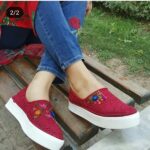 گیوه طرح سه گل