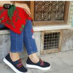 گیوه طرح جاجیم