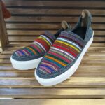 گیوه لژدار طرح رنگی