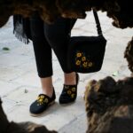 گیوه طرح آفتابگردان