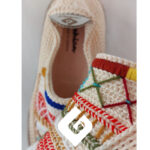 گیوه مردانه شیری طرح گبه